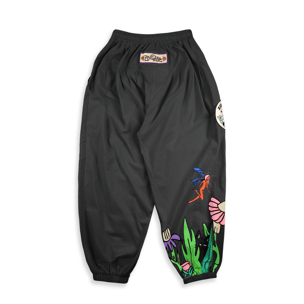 Magic Garden - Harem Pants - Black – Zingara Official Store
